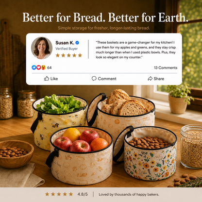 Premium Beeswax Pantry Bucket