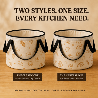 Premium Beeswax Pantry Bucket