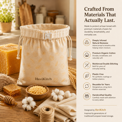 HaviKitch Beeswax Bag