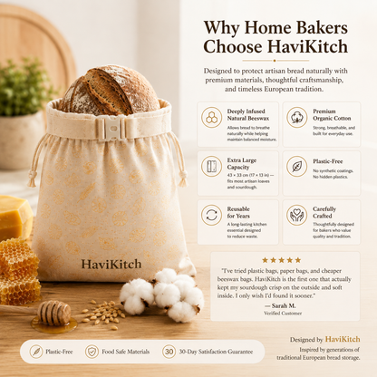 HaviKitch Beeswax Bag