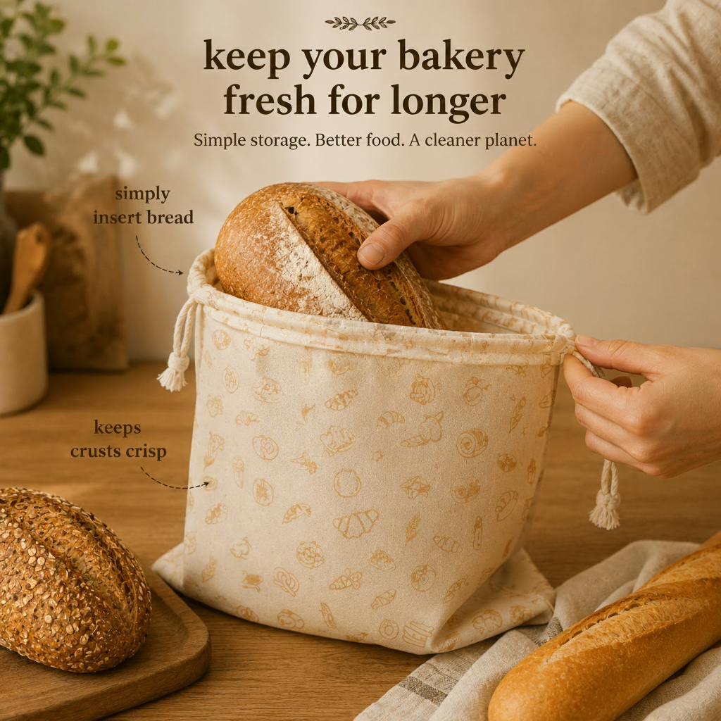 Premium Heritage 100% Cotton-Beeswax Bag